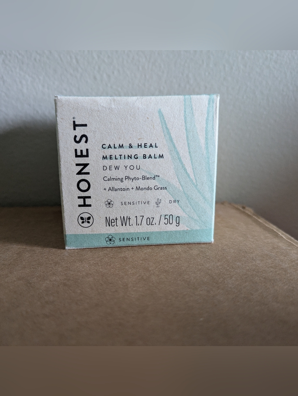 Honest Beauty Calm & Heal Melting Balm Dew You Sensitive 1.7 oz Vegan